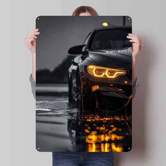 BMW M4 F82 Metal Poster