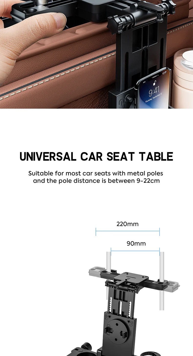 360° Car folding table