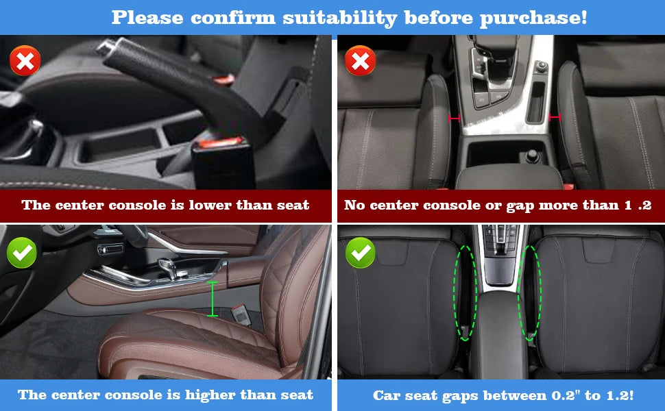 Car Seat Gap Filler