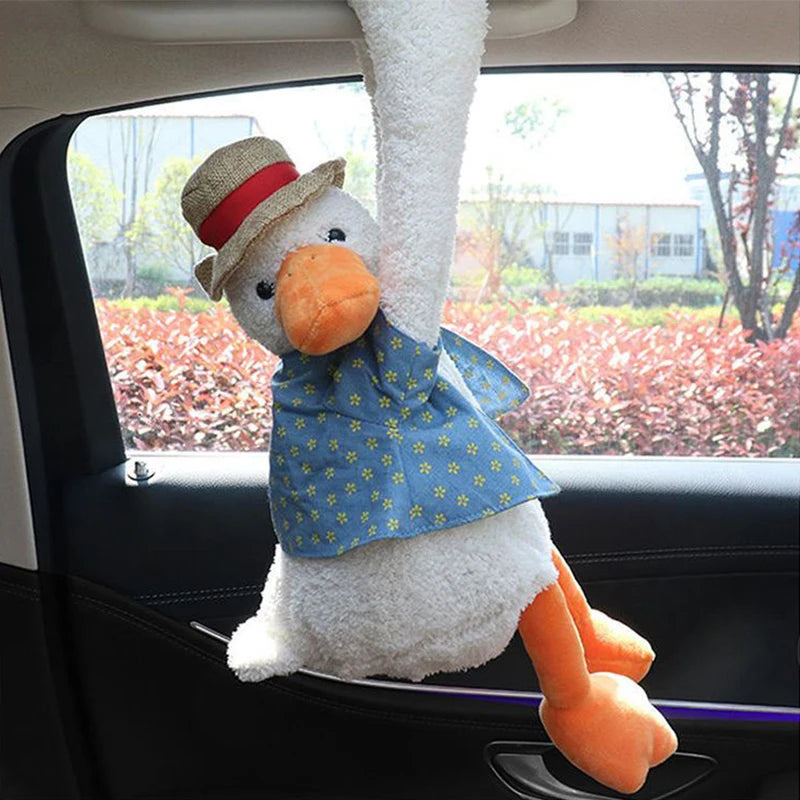 Cute Duck PlushTissue Bag