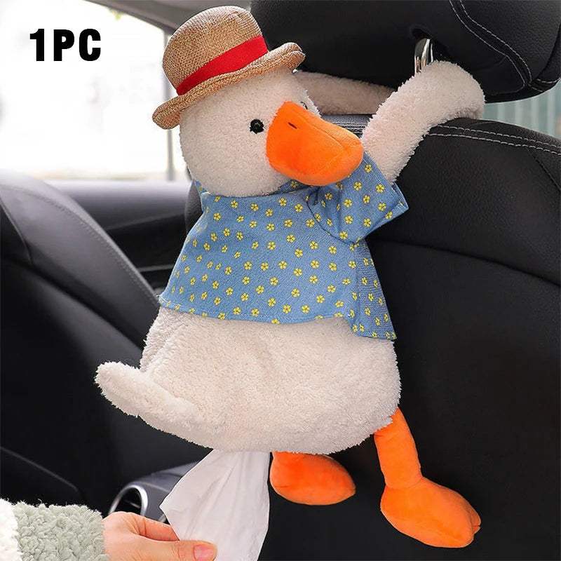 Cute Duck PlushTissue Bag