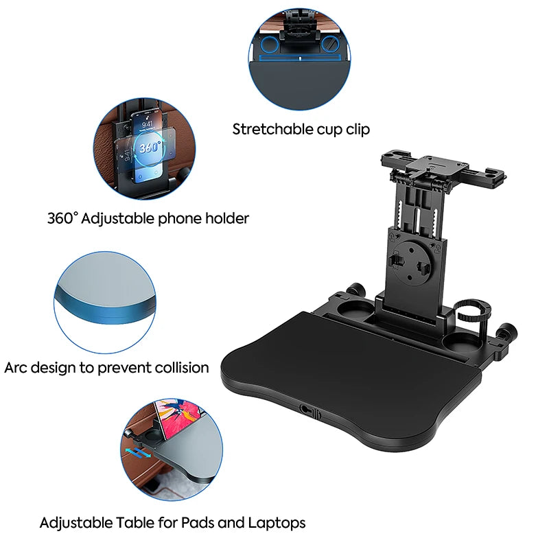 360° Car folding table