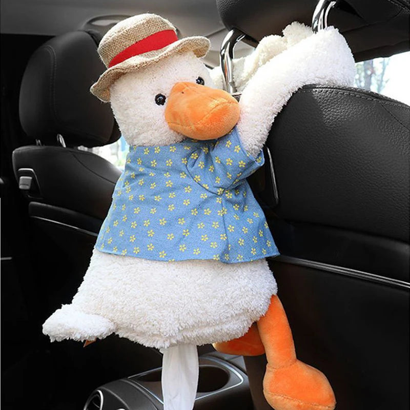 Cute Duck PlushTissue Bag